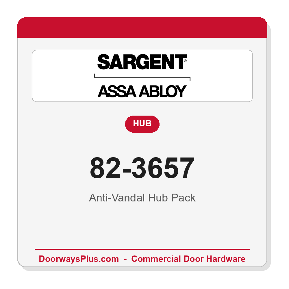 Sargent 82-3657 Anti-Vandal Hub Pack
