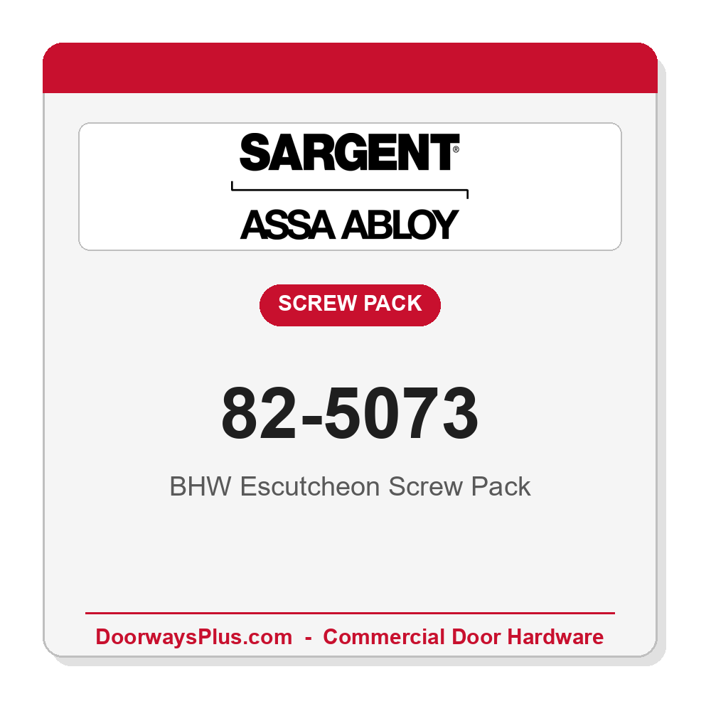 Sargent 82-5073 BHW Escutcheon Screw Pack