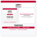 Corbin Russwin 785F028 Standard Chassis Assembly – CL3340 / CLX3300 Series
