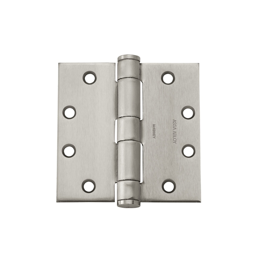 McKinney TCA3386 4-1/2x4-1/2 Five-Knuckle Heavy Weight Stainless Steel Concealed Bearing Hinge | Full Mortise