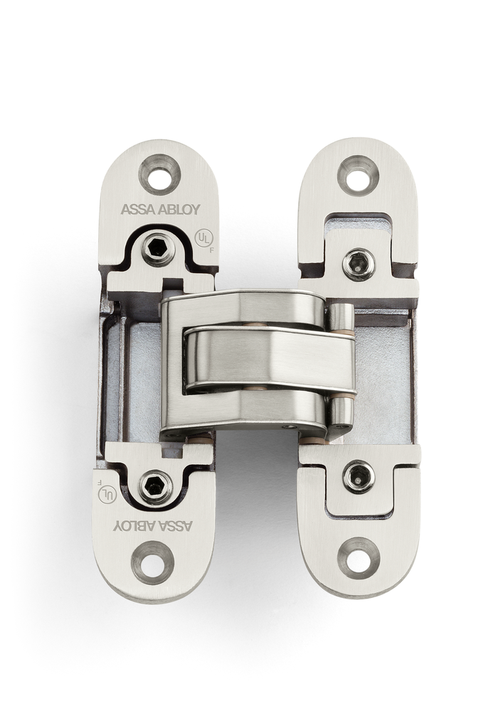 McKinney MK80SS 4-3/8 x 1-1/8 Stainless Steel Concealed Hinge | Invisible Full Mortise