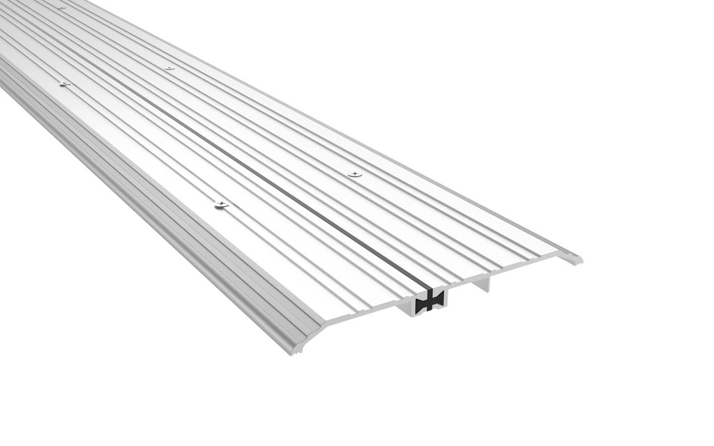 Pemko 253X4AFG 7-1/8" Thermal Barrier Saddle Threshold, 1/2" High - Mill Aluminum