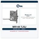 PDQ MR148 TJSJ Mortise Lockset – Classroom, Grade 1, US32D Satin Stainless