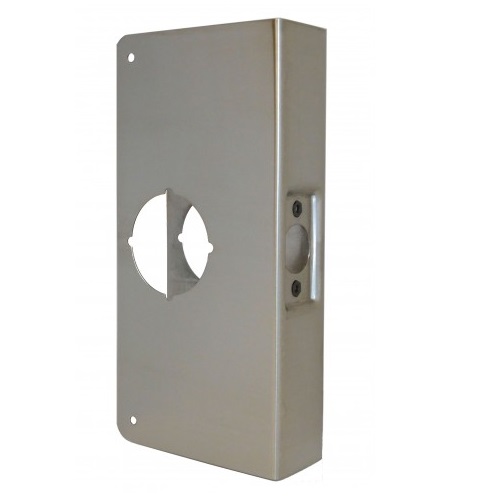 Don-Jo 12-CW Wrap-Around Plate | 4-1/4" x 12" Stainless Steel Door Reinforcer