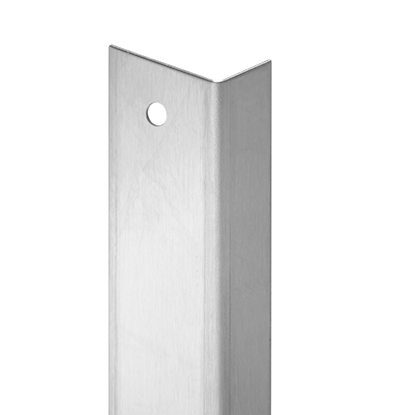 Rockwood 305 Beveled Door Edge Guard | Satin Stainless US32D