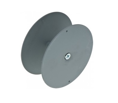 Don-Jo BF-135 Cylindrical Lock Face Hole Filler | 3-3/4" OD Steel Grey Primer