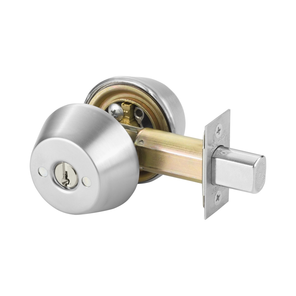 Sargent 464 Double Cylinder Deadlock – LA Keyway | No Thumbturn