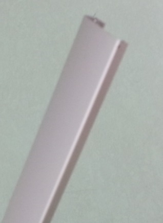 Hager 780-052M Replacement Door Leaf Molding – Clear Aluminum Anodized