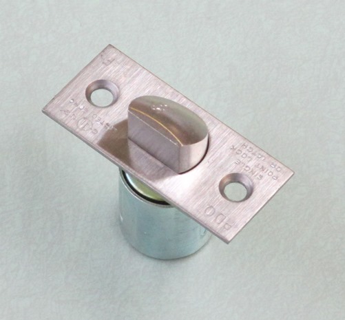 PDQ V21900-724 Unguarded Latch Bolt 2-3/8" Backset