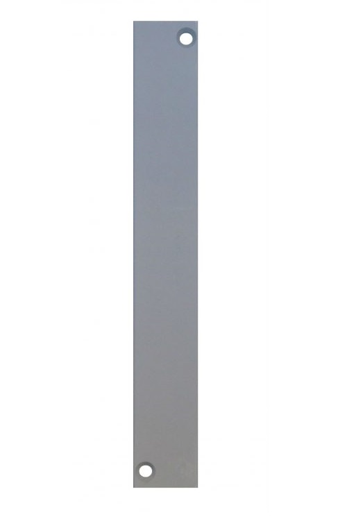 Don-Jo EF-634 Flush Bolt Filler Plate | 1" x 6-3/4" ANSI Prep | Gray Primer Steel