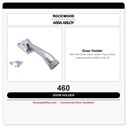Rockwood 460 Kick Down Door Holder | Heavy Duty Cast Aluminum | ANSI A156.16