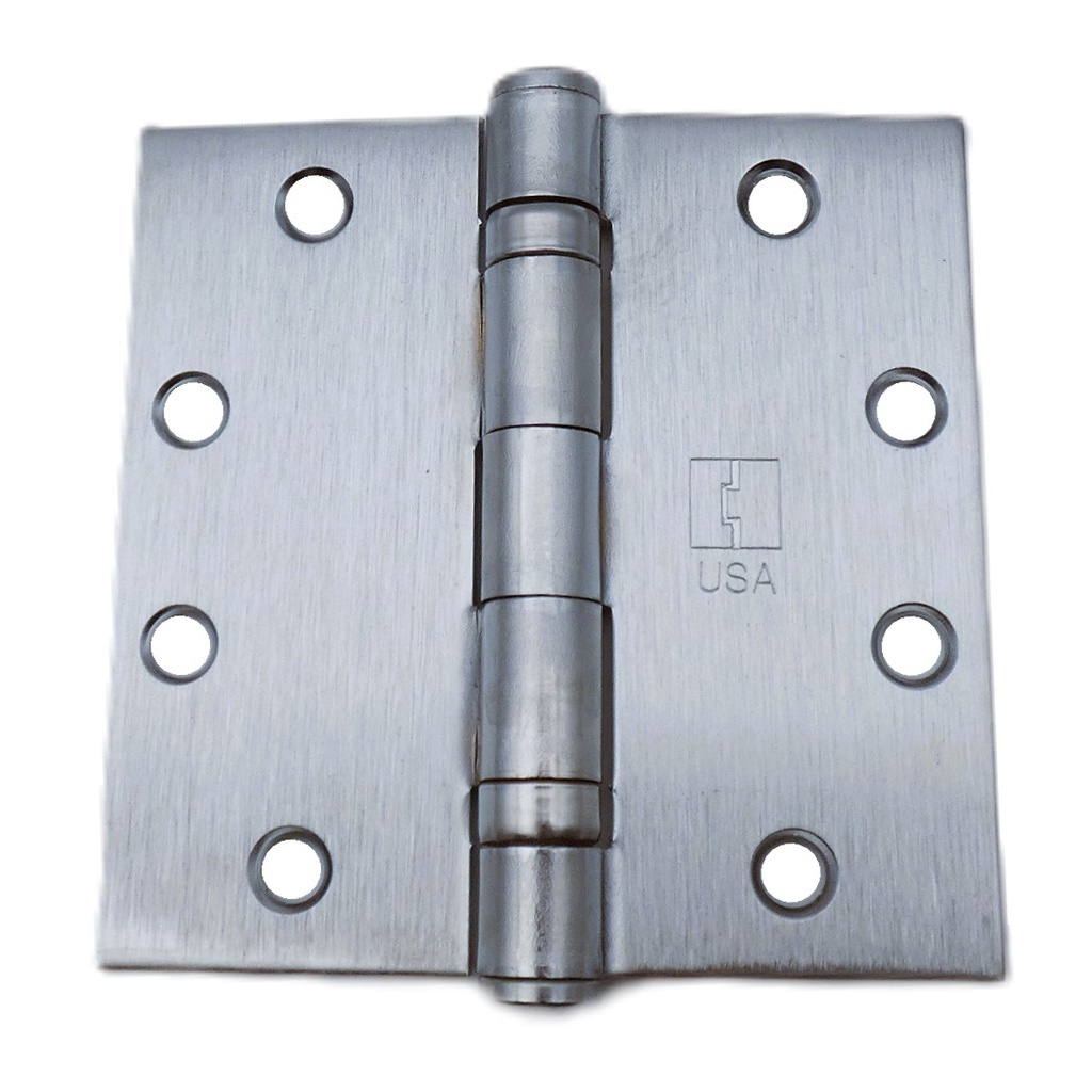 Hager BB1279 4-1/2" x 4-1/2" Ball Bearing Hinge, 5 Knuckle Steel