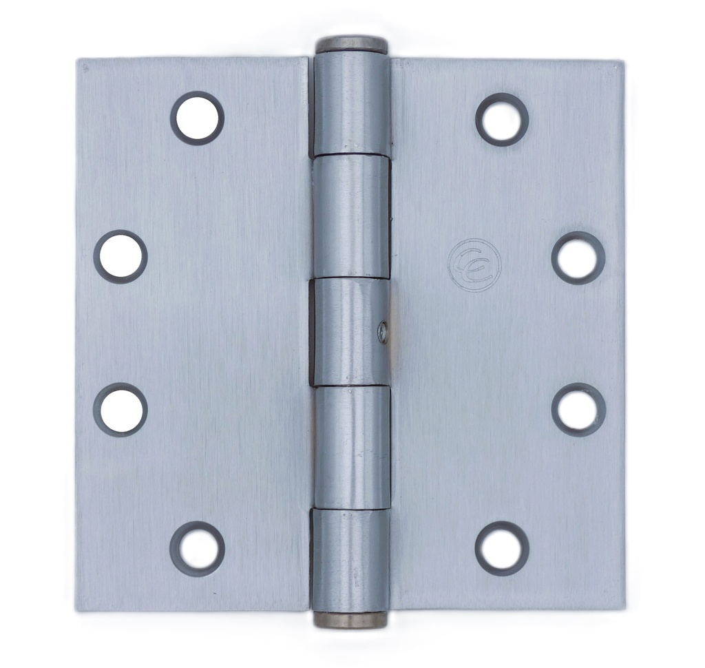 Hager EC1100 NRP 4-1/2" x 4-1/2" Plain Bearing Hinge 5-Knuckle Steel