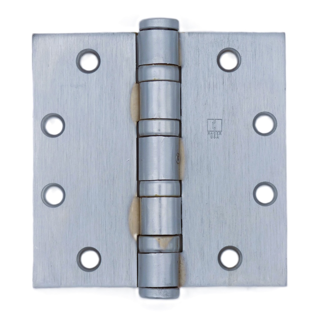 Hager BB1168 NRP 4-1/2" x 4-1/2" Heavy Weight Ball Bearing Hinge | UL Fire Rated