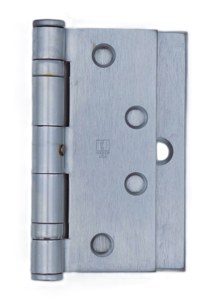 Hager BB1173 NRP 4-1/2" Half Surface Ball Bearing Hinge – Steel, ANSI A8412