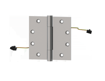 Hager BB1279 ETM-4 Electric Transfer & Monitoring Hinge 4-1/2x4-1/2 US26D 4-Wire