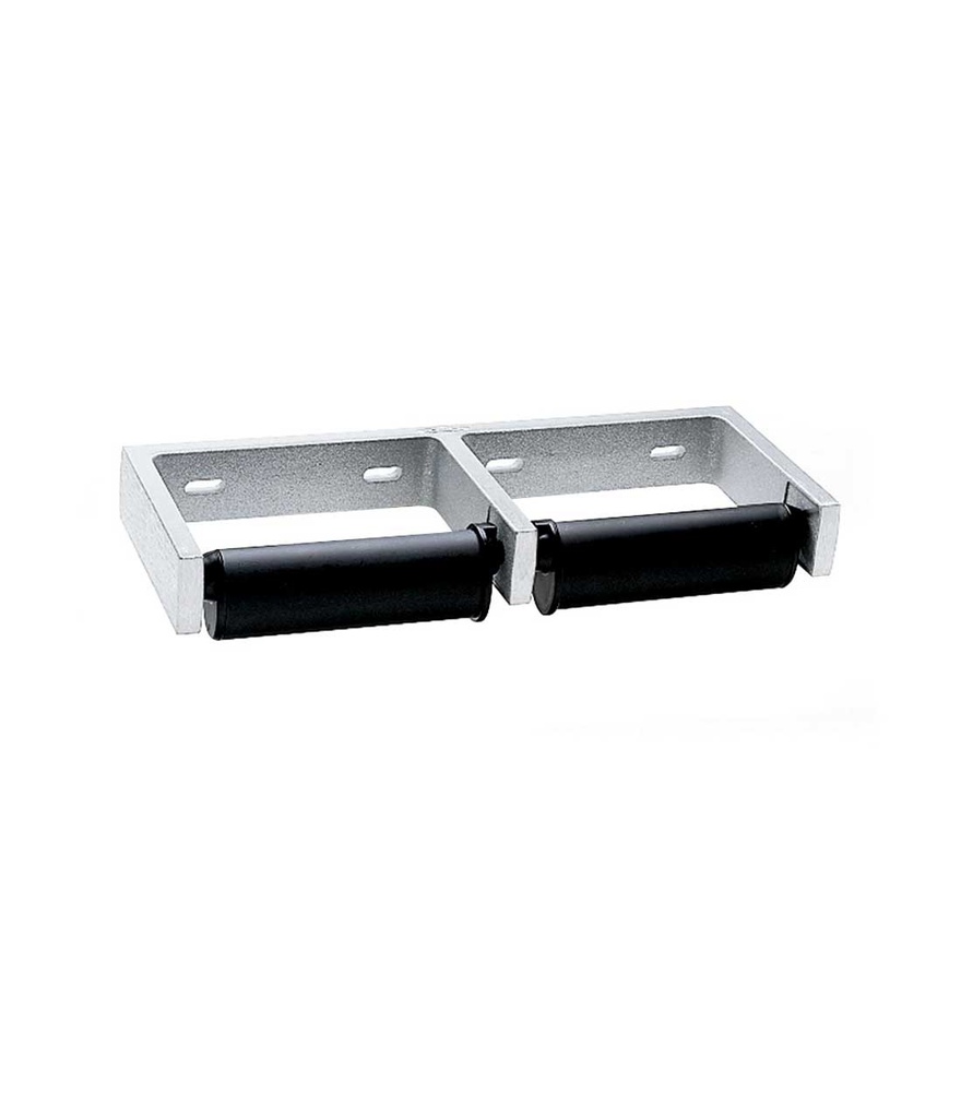 Bobrick B-2740 Double Roll Toilet Paper Dispenser – Cast Aluminum, Surface Mounted