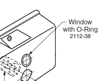 Bobrick 2112-38 Window with O Ring