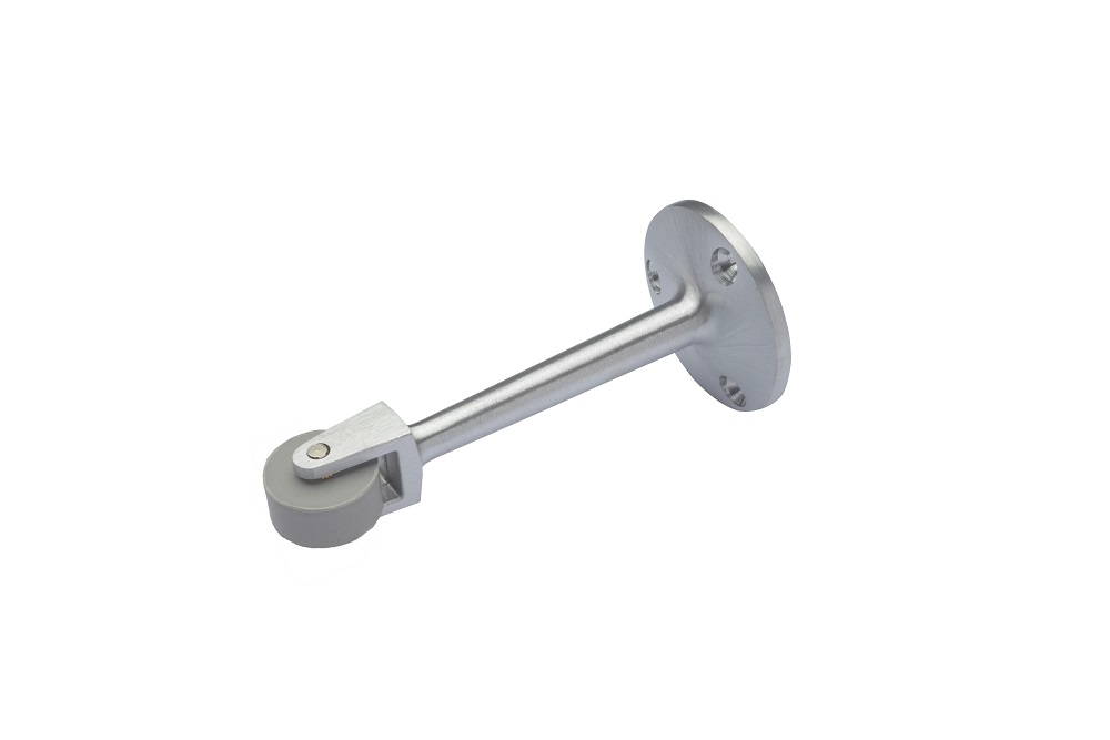 Rockwood 456 Straight Roller Stop | 4-9/16" Wall Mount Door Bumper