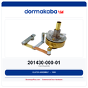 DormaKaba 201430-000-01 Clutch Assembly – 1000 Series Lockset Replacement Part