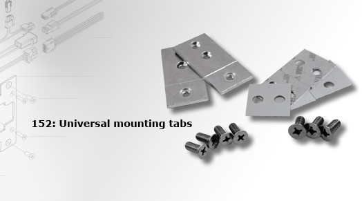 HES 152 Universal Mounting Tabs for Electric Door Strikes