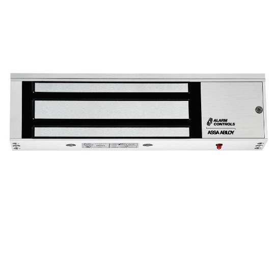 Alarm Controls 600 lb Magnetic Lock 12/24VDC LED & Bond Sensor