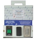 Alarm Controls LNB-12 US28 1200 lb Magnetic Lock Kit with KP-400 Keypad