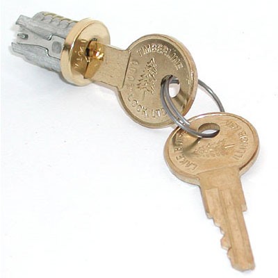 CompX C500LP-3 Timberline Removable Lock Plug, Keyed