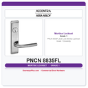 Accentra PNCN 8835FL Exit Lock Mortise Latchset – Grade 1 Durability