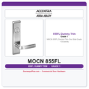 Accentra MOCN 855FL Dummy Trim One Side – Grade 1 Durability