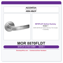 Accentra MOR 8870FLDT Active Dummy Trim – Grade 1 Durability