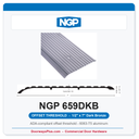 NGP 659DKB Offset Threshold 7" x 1/2" Dark Bronze | National Guard Products