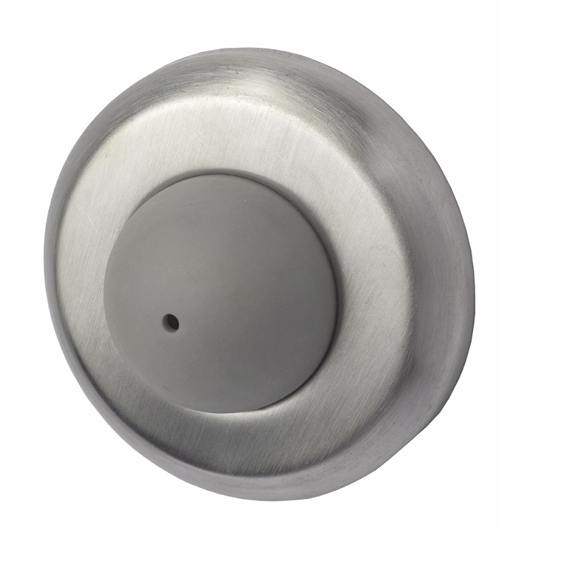 Rockwood 406 Convex Wall Stop | US32D Satin Stainless Steel
