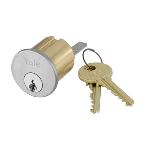 Accentra 1109 Rim Cylinder, 6-Pin, #1145 Tailpiece – Yale Format