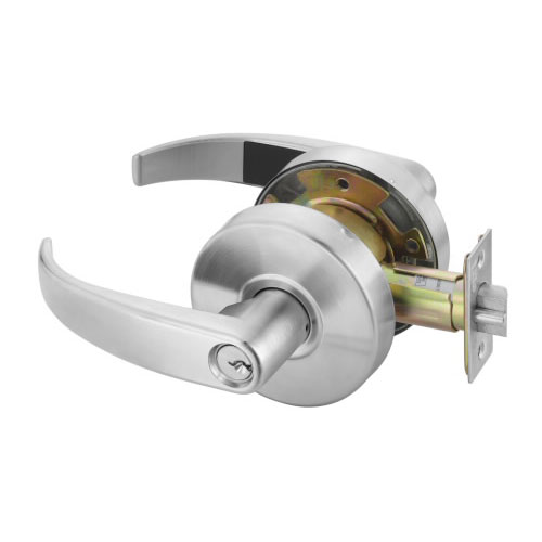 Accentra 4608LN PB Grade 2 Classroom Cylindrical Lockset | ANSI F84 Fire Rated