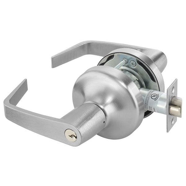 Accentra AU 4707LN Grade 1 Office Entry Cylindrical Lockset | Augusta Lever | ADA | UL Listed