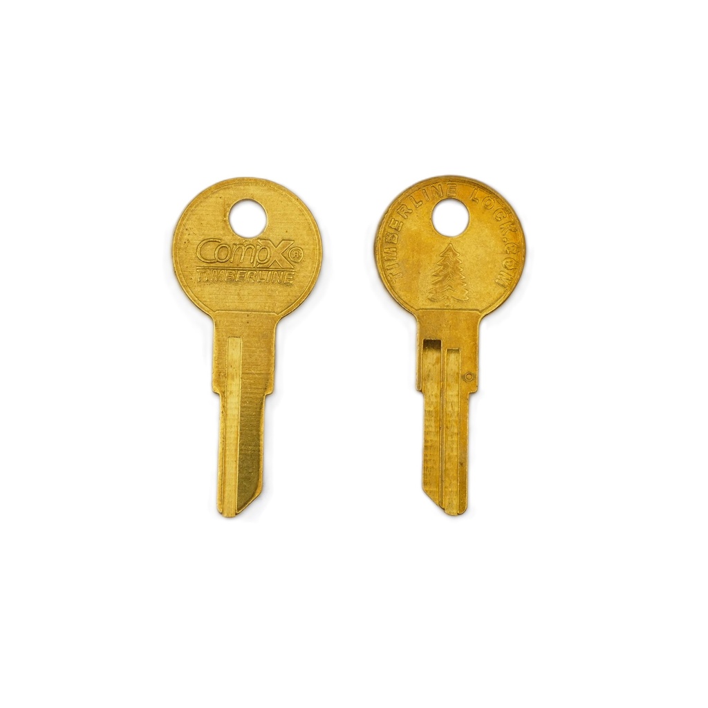 CompX Timberline D300KY Key Blank for Cam Locks (Pack of 10)
