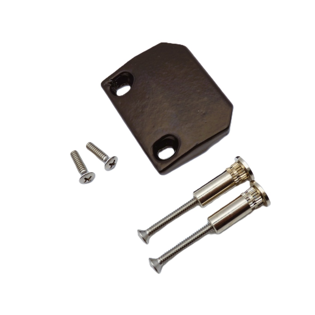 Sargent 644 Double Door Strike for Rim Exit Devices – Black