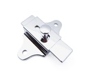 Toilet Partition Slide Latch – 2-5/8 in. Center to Center, Polished Chrome Zamac