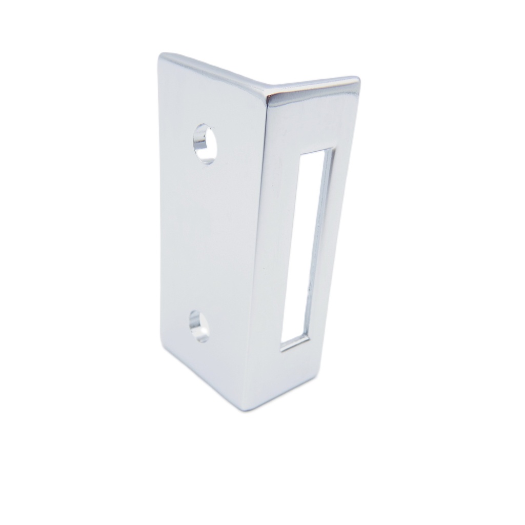 Surface Mount Keeper for Inswing Toilet Partition Door – Polished Chrome Zmac