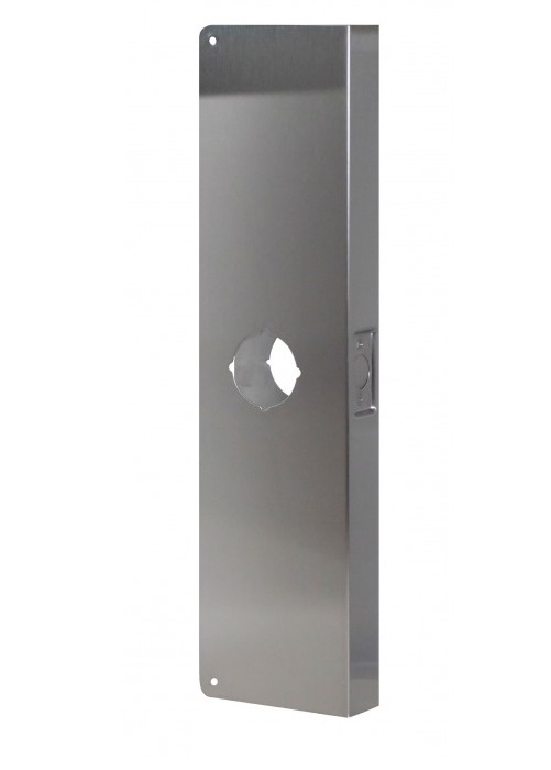 Don-Jo 20-CW Stainless Steel Wrap-Around Plate | 20" Extra-Long Door Reinforcer