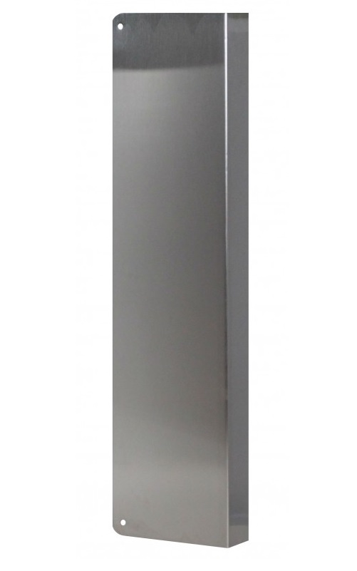 Don-Jo 20B-CW Stainless Steel Wrap-Around Plate | 5" x 20" Door Reinforcer