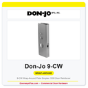 Don-Jo 9-CW Wrap-Around Plate | Simplex 1000 Door Reinforcer