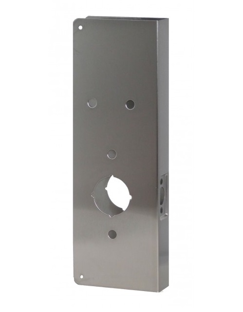 Don-Jo E2000-CW Stainless Steel Wrap-Around Plate 5x15 | Kaba E-Plex 2000 Series