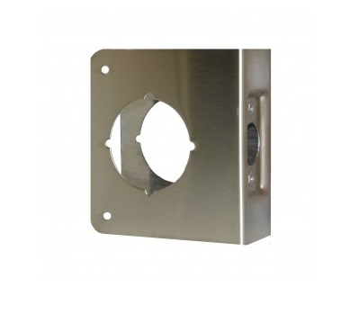 Don-Jo 81-CW Wrap-Around Plate | Stainless Steel US32D | 2-3/4" Backset | 1-3/4" Door