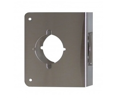 Don-Jo 5K-CW Stainless Steel Wrap-Around Plate  for BEST 93K & 73K Locks and Sargent 6500 Series Locks