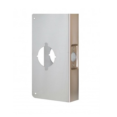 Don-Jo 9K-CW Extended Wrap-Around Plate | Stainless Steel US32D 4-3/4" x 9", 2-3/4" Backset