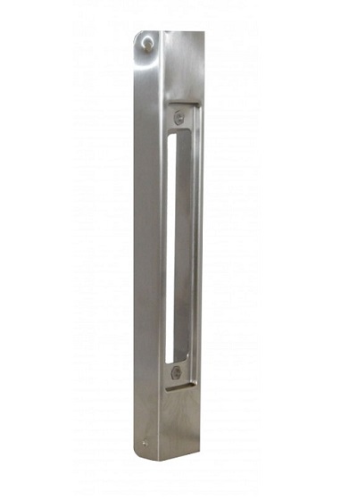 Don-Jo 504-FE Stainless Steel Mortise Wrap-Around Door Reinforcer 12"