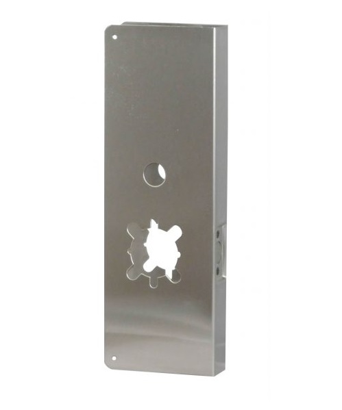 Don-Jo 25-CW Wrap-Around Plate | US32D Stainless Steel | 5-1/8" x 15" | Yale NexTouch & Arrow Revolution