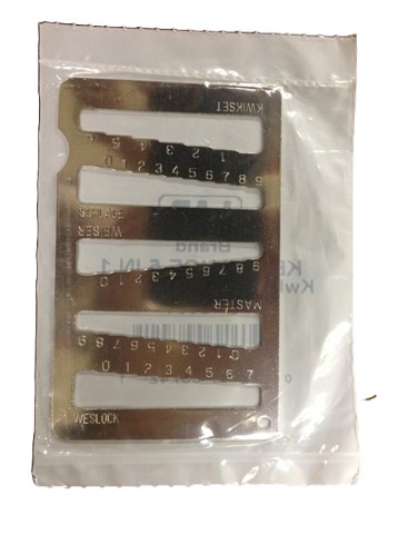 LAB LB-LKG-001 Universal Key Gauge - Professional Key Depth Decoder